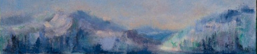 Acrylic Landscape by Alice Marie Hill